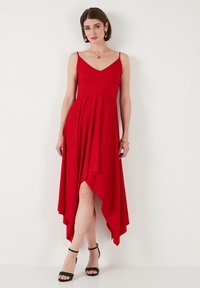 Unselected, red