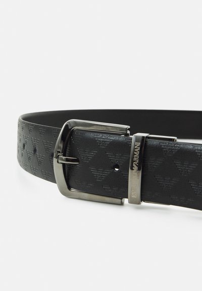Emporio Armani REVERSIBILE BELT UNISEX - Ζώνη - nero