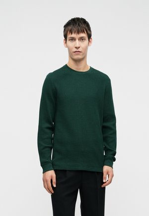 CLASSIC TEE SOLID - Majica z dolgimi rokavi - dark green