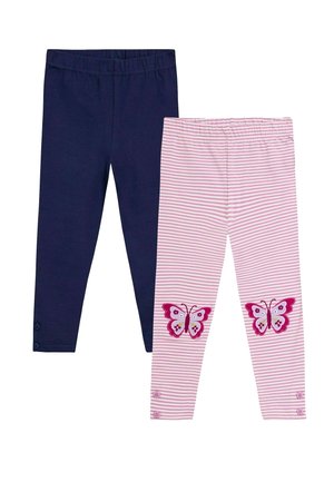 REGULAR FIT 2 PACK - Leggings - purple butterfl