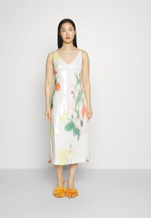 Halston CARALYN DRESS IN FLORAL - Robe de soirée - chalk blurred