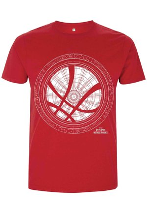 MARVEL DOCTOR STRANGE IN THE MULTIVERSE OF MADNESS SANCTUM SANCTORUM ICON WHITE UNISEX - Print T-shirt - red