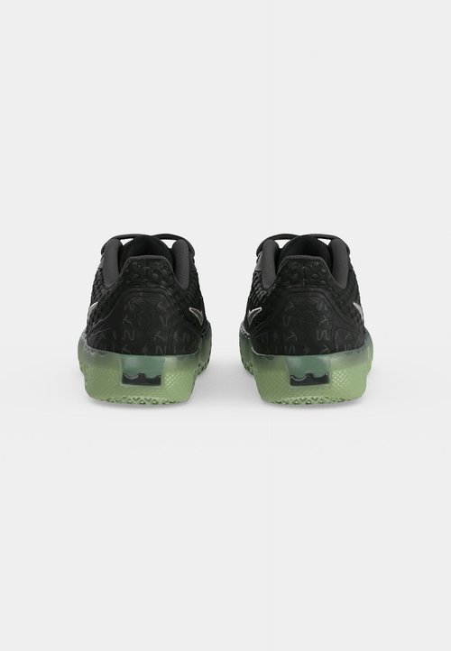Nike LEBRON WITNESS X KC GS UNISEX - Basketball shoes - black/metallic silver-coloured/barely volt/steam/iron grey — photo 4