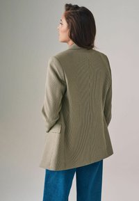 THE SET DOUBLE BREASTED PUPPYTOOTH REGULAR FIT  - Abrigo corto - brown