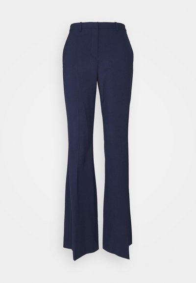 Theory DEMITRIA TRACEABLE - Calças - sea blue