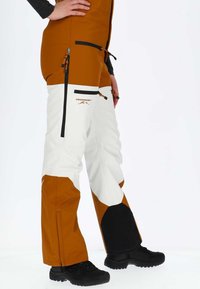 Swedemount FREERIDE BIB  - Παντελόνι σκι - offwhite almond beige