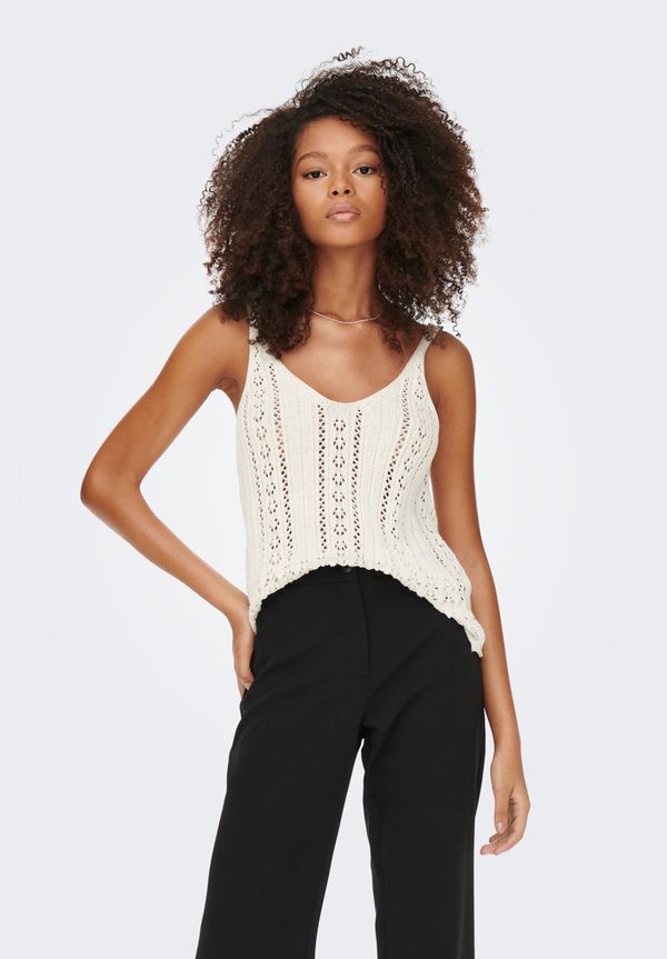 ONLLYZET LIFE SL  - Top - cloud dancer