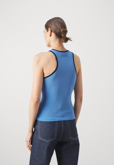 Sunnei STRETCHY HALTER - Linne - sapphire blue