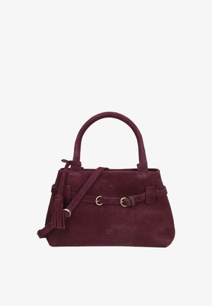 Fred de la Bretoniere, FRED DE LA BRETONIERE DAMES HANDTASSEN MAE HANDBAG MINI. - Sac à main - burgundy red