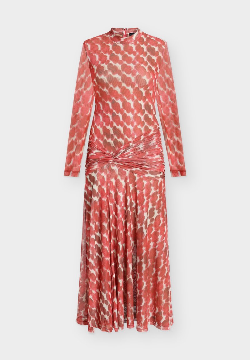bardot Maxi-jurk lichtrood bardot Maxi-jurk lichtrood
