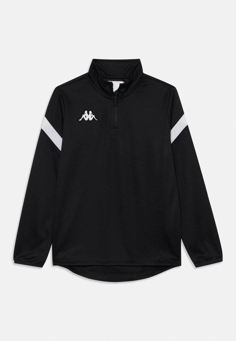 Kappa DOLVOLE UNISEX - Felpa - black/white