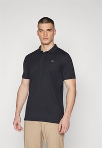 Calvin Klein Golf - ICON - Polo krekls - black Miniatūras attēls 1