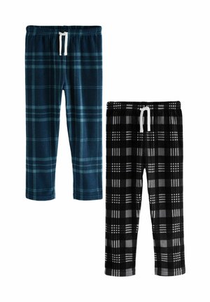 2 PACK - REGULAR FIT - Nattøj bukser - blue black check