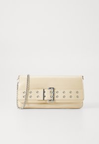 BSITTER - Τσάντα χιαστί - bone/silver-coloured