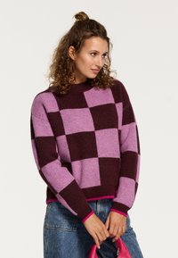 Shiwi - HELSINKI - Strickpullover - wine purple Thumbnail-Bild 1