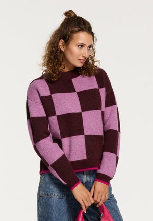 HELSINKI - Pullover - wine purple