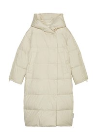 PUFFER STYLE ZIPPER ON SLEEVE HEM - Down coat - stony sand