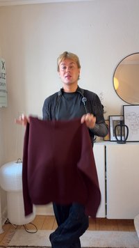 Weekday SIMON HOODIE - Hættetrøje - burgundy