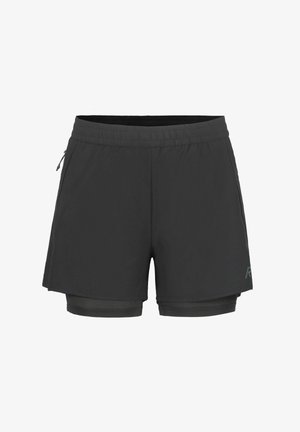 Rukka MAKELA 2IN1 - Short 2 en 1 - schwarz