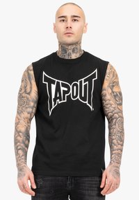 Tapout ÄRMELLOSES NORMALE PASSFORM ALEMADA - Top - black white