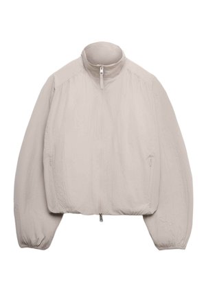 Marks & Spencer, STORMWEAR™ LIGHTWEIGHT FUNNEL NECK GATHERED JACKET. - Summer jacket - grey