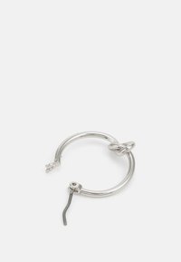 DKNY KNOT HOOP - Náušnice - silver-coloured