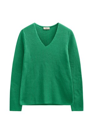 ELLIS-V - Stickad tröja - bright green