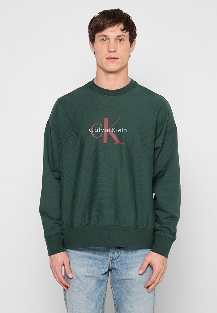 Calvin Klein Jeans Sweater donkergroen