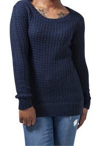 Urban Classics Strickpullover - dark blue