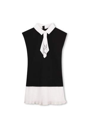 Cocktail dress / Party dress - black  white