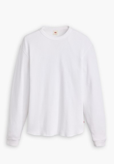 THERMAL TEE - T-shirt à manches longues - white +
