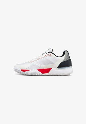 Wilson, RUSH TOUR 5 CLAY - Tennisschuh für Sandplätze - white black infrared