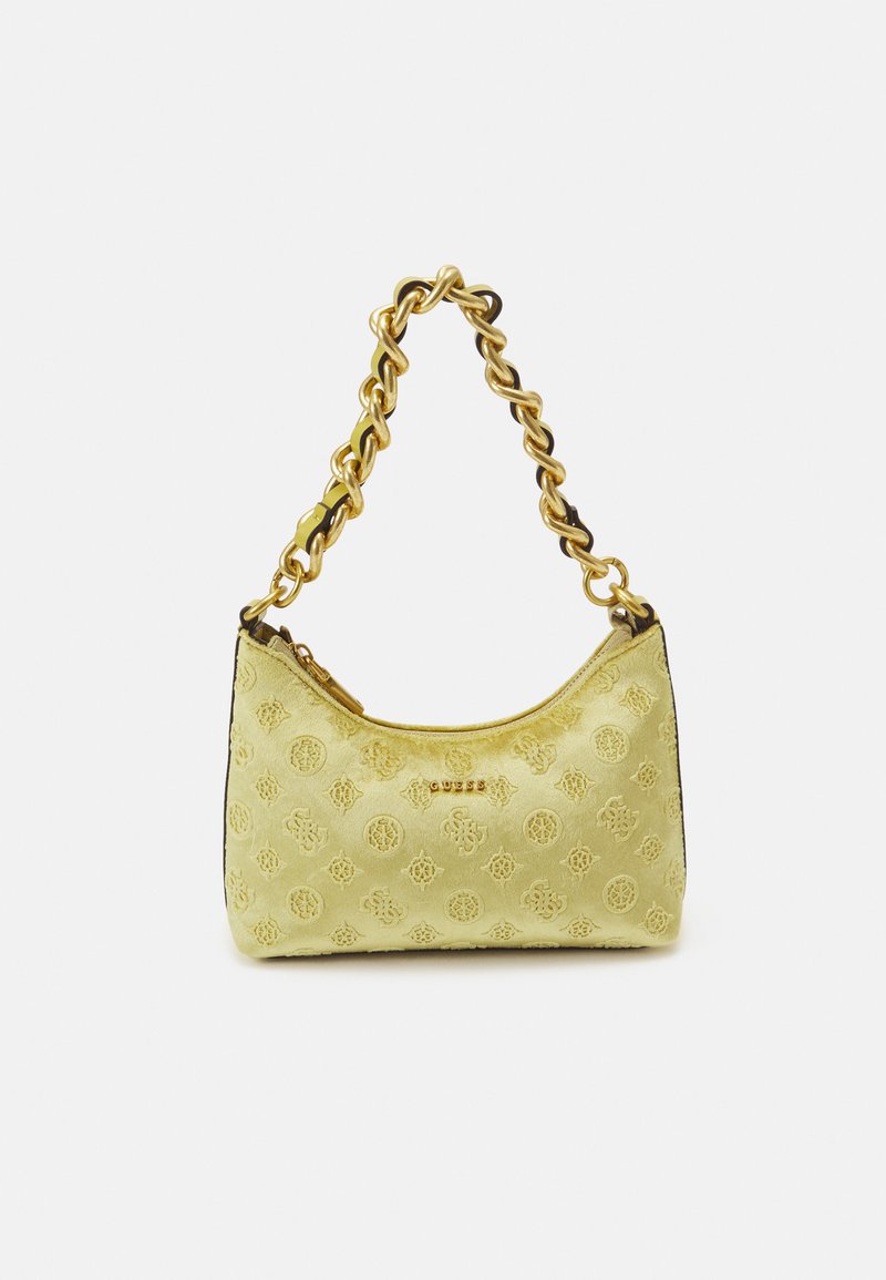 Guess KIMI TOP ZIP SHOULDER BAG Bolso de mano yellow/amarillo