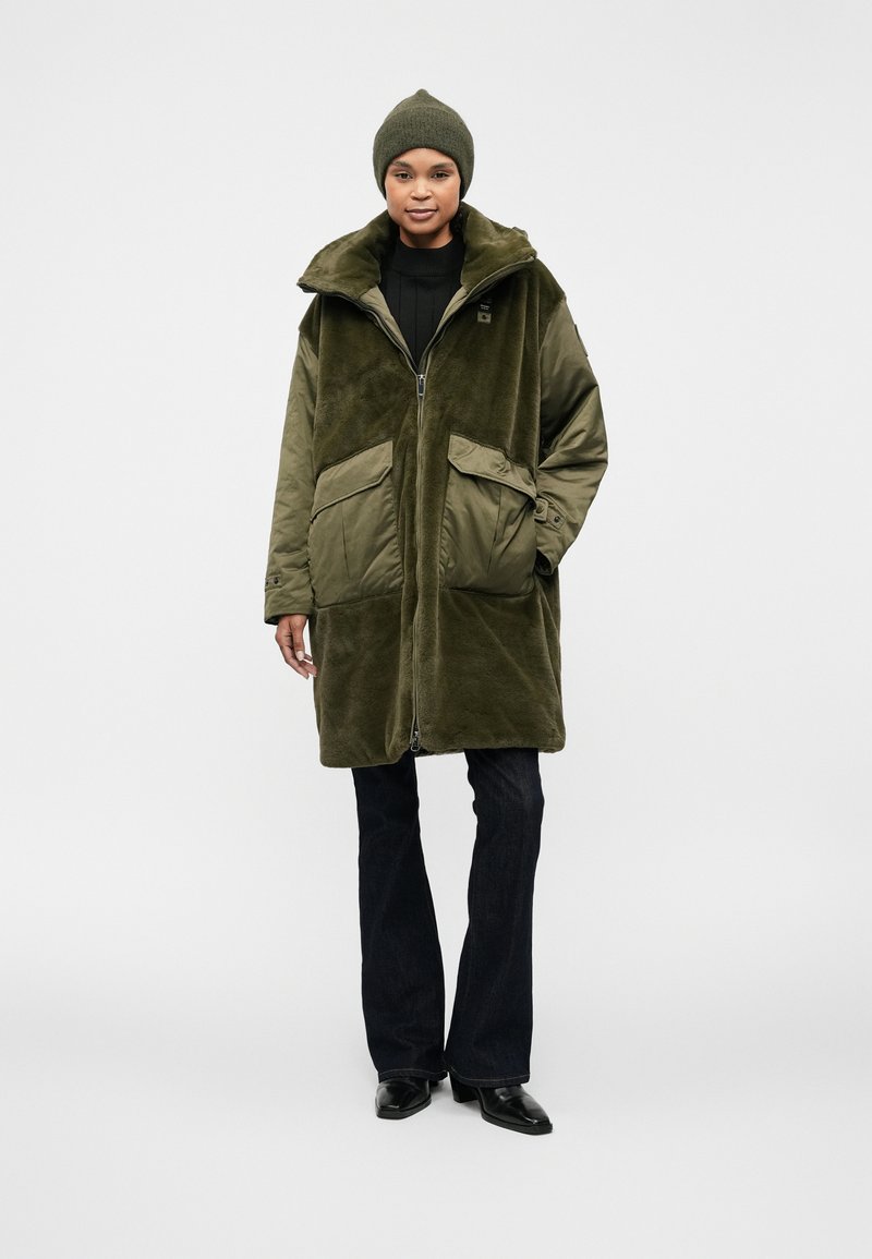 Blauer PEAVER Cappotto invernale green wood/verde scuro