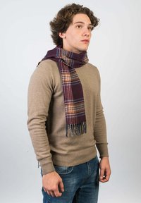 Dalle Piane Cashmere SCOTTISH - Sjal / Tørklæder - bordeaux