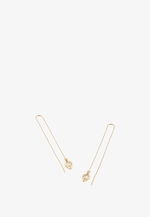 Guess, 70 MM LANGER HERZANHÄNGER - Boucles d'oreilles - gold-coloured