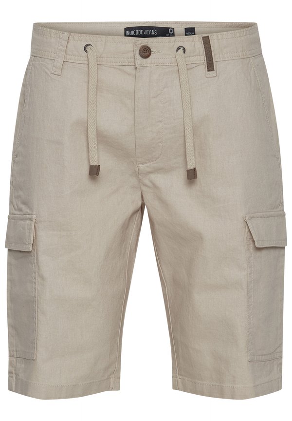 IDMOSATO LINEN MIX - Shorts - fog2