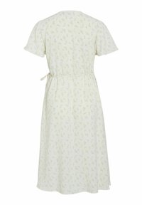 VILA VILOVIE WRAP DRESS - Robe de jour - egret