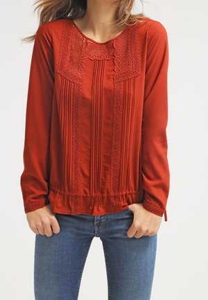Blouse - dark red