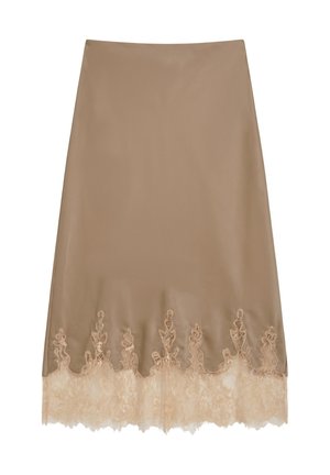 Roberta Rossi, ROBERTA ROSSI SKIRT - A-Linien-Rock - camel