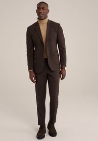 WE Fashion THE FLEX SUIT - Švarkas - brown