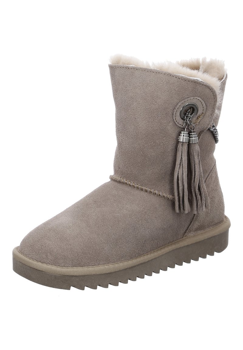 Damen Sneaker | ara ALASKA Stiefelette taupe - AF45252 Damen Sneaker | ara ALASKA Stiefelette taupe - AF45252