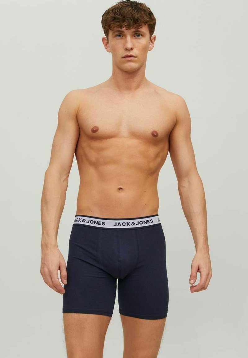 Jack & Jones JACSOLID BOXER BRIEFS 3 PACK Panties navy blazer