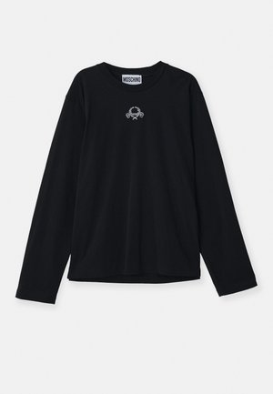 MOSCHINO LAUREL CROWN EMBLEM - Langarmshirt - multi black