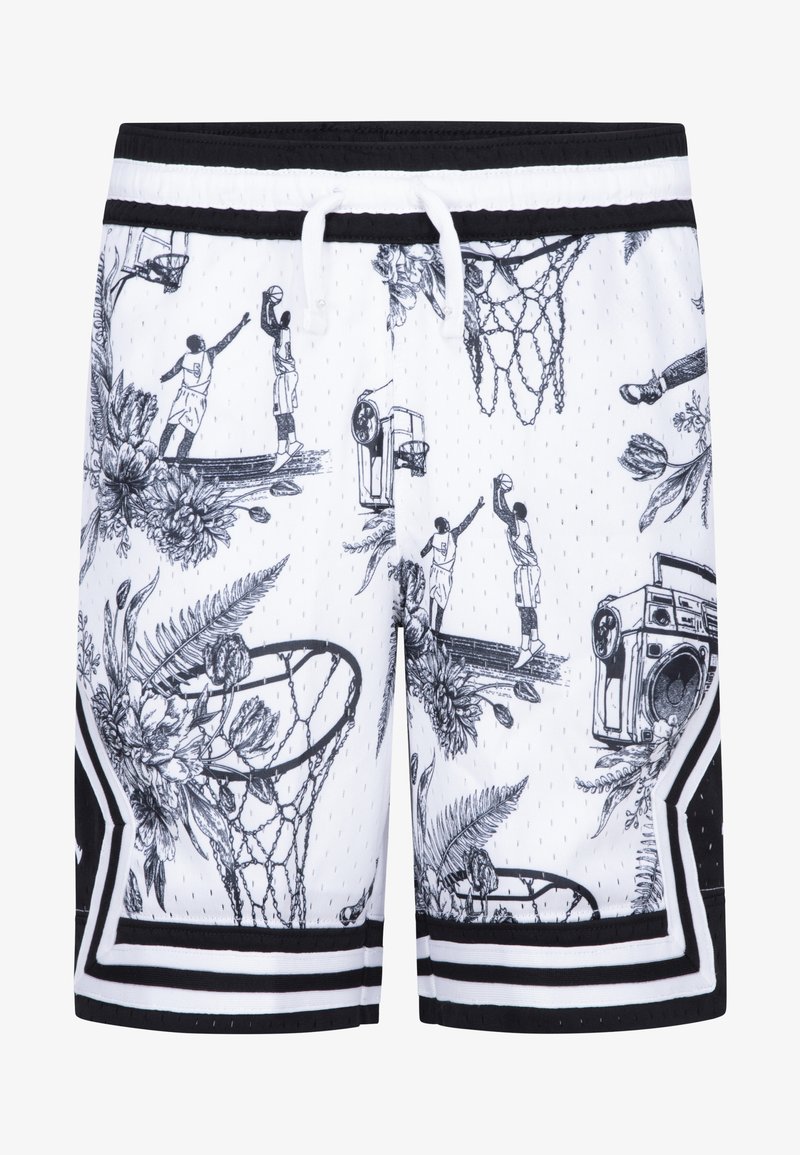 Jordan DIAMOND - Pantaloni scurți - white/black