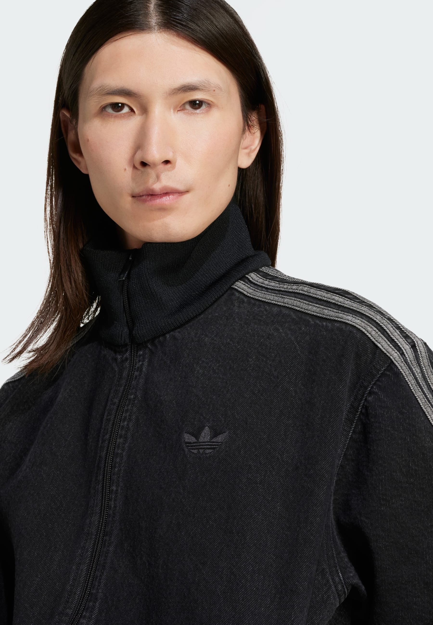 ジャケット・アウター adidas originals denim firebird adidas Originals Kurtka treningowa Denim Firebird niebieski