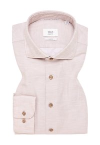 Eterna LINEN SHIRT - SLIM FIT - Camicia elegante - beige