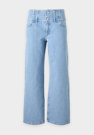Stine Goya, BELT LOOP ANKLE PANTS - Straight leg jeans - blue