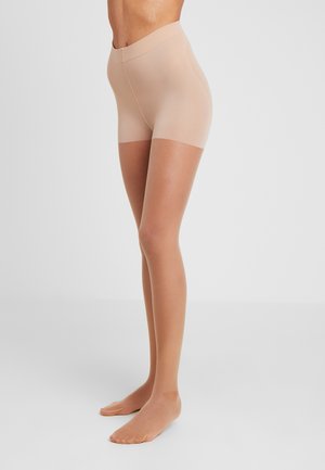 CONTOURING SHAPING COMPRESSION TIGHTS 15 DEN - MADE IN GERMANY - Tights - powder
