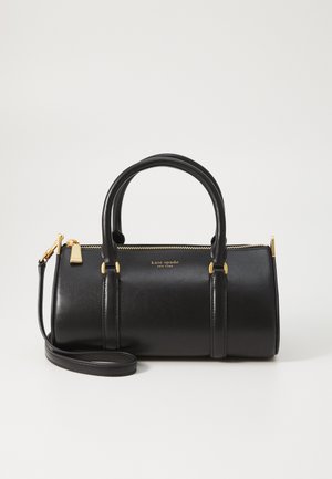 kate spade new york SPADE ICON FINE SMALL BARREL BAG - Rokassoma - black